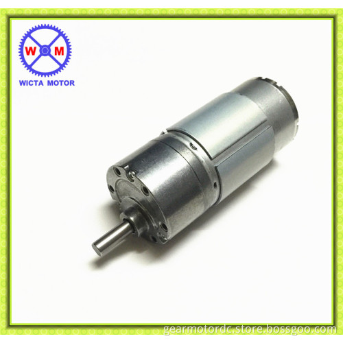 Low speed High torque CE RoHS certification 24 volt dc motor with gear reduction